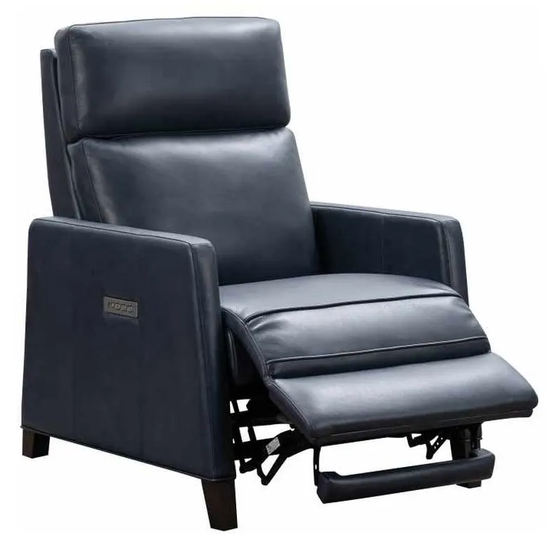 BarcaLounger 9PHL-3093-5708-45 James Low Leg Recliner Barone Navy Blue BarcaLounger 9PHL-3093-5708-45 James Low Leg Recliner Barone Navy Blue