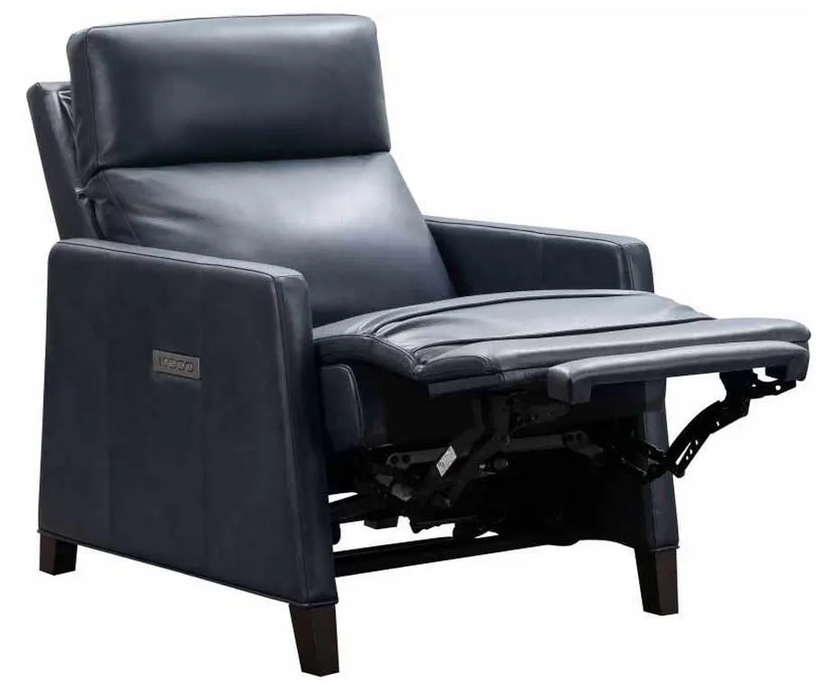 BarcaLounger 9PHL-3093-5708-45 James Low Leg Recliner Barone Navy Blue BarcaLounger 9PHL-3093-5708-45 James Low Leg Recliner Barone Navy Blue