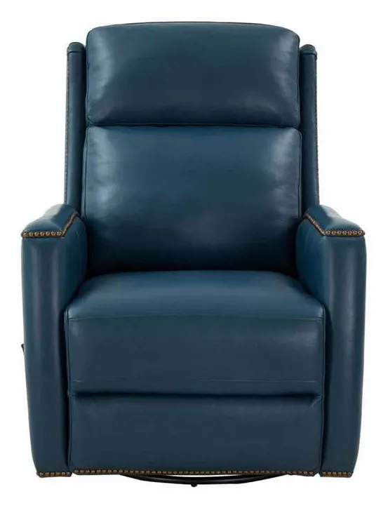 BarcaLounger 8-1121-5709-44 Brandt Swivel Glider Recliner Prestin Yale Blue BarcaLounger 8-1121-5709-44 Brandt Swivel Glider Recliner Prestin Yale Blue