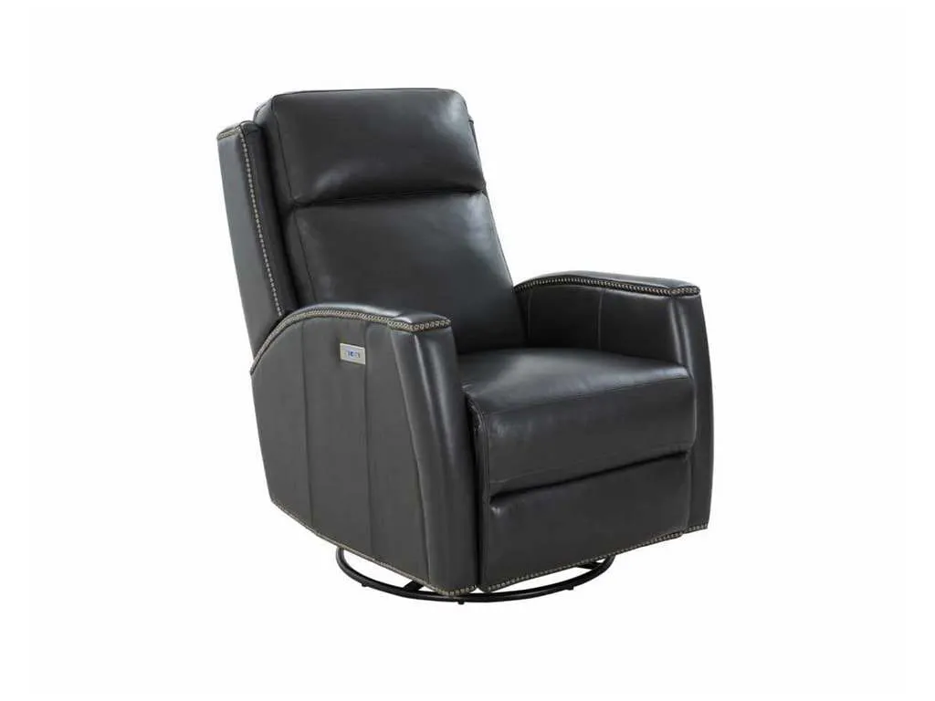 BarcaLounger 8PH-1121-5700-95  Brandt Power Glider Shoreham Gray