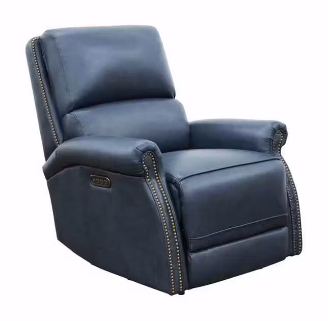 BarcaLounger 9PHL-1172-5708-45 Garrett Power Recliner Barone Navy Blue BarcaLounger 9PHL-1172-5708-45 Garrett Power Recliner Barone Navy Blue