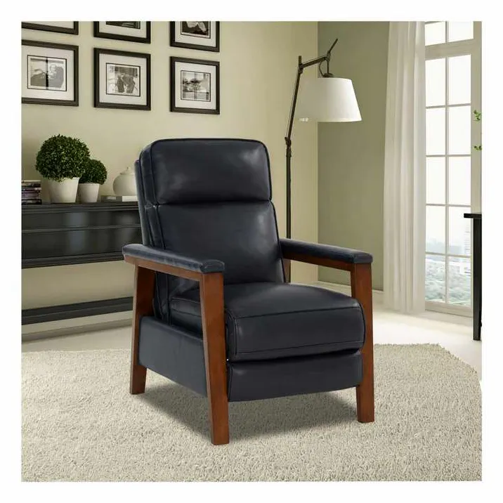 BarcaLounger 7-1187-5700-47 Ashland Low Leg Recliner Shoreham Blue BarcaLounger 7-1187-5700-47 Ashland Low Leg Recliner Shoreham Blue