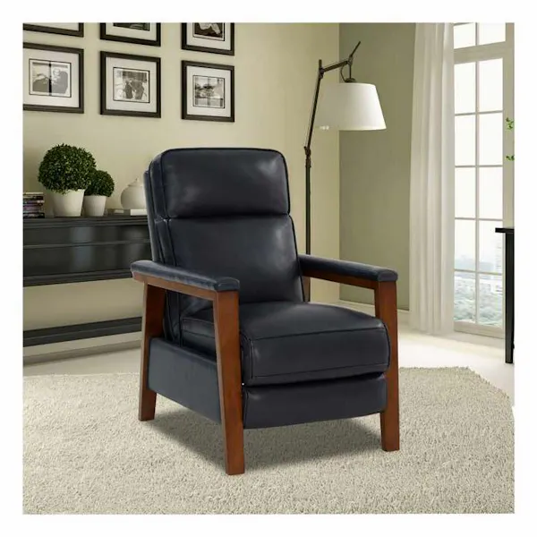 BarcaLounger 7-1187-5700-47 Ashland Low Leg Recliner Shoreham Blue BarcaLounger 7-1187-5700-47 Ashland Low Leg Recliner Shoreham Blue