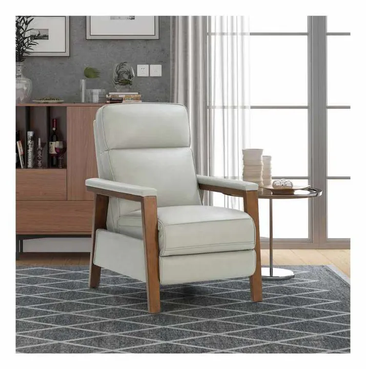 BarcaLounger 7-1187-5707-91 Ashland Low Leg Recliner Corbett Chromium BarcaLounger 7-1187-5707-91 Ashland Low Leg Recliner Corbett Chromium