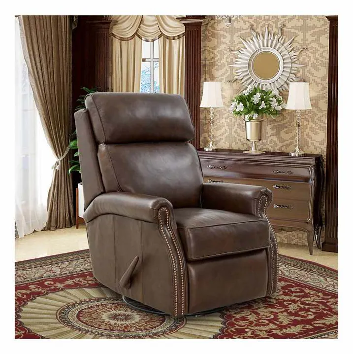 BarcaLounger 8-4001-5625-87 Crews Swivel Glider Recliner Ashford Walnut BarcaLounger 8-4001-5625-87 Crews Swivel Glider Recliner Ashford Walnut