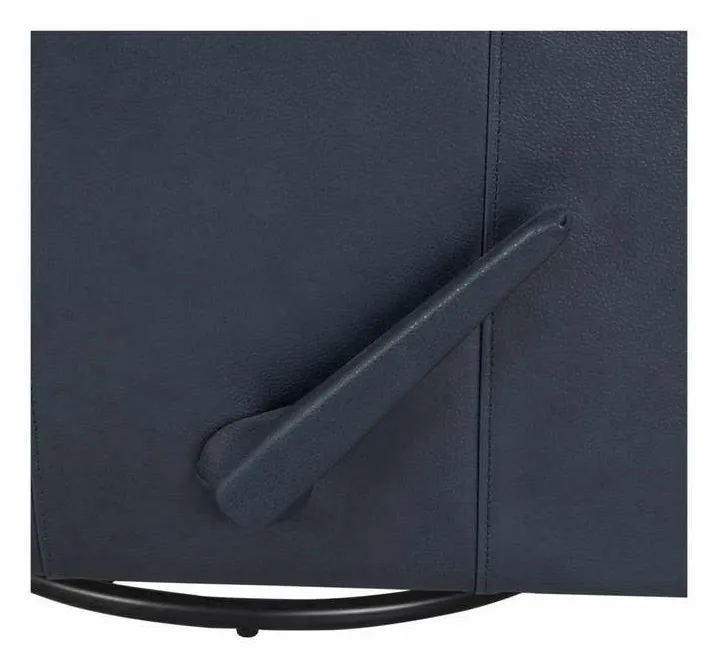 BarcaLounger 8-4001-5708-45 Crews Swivel Glider Recliner Barone Navy Blue BarcaLounger 8-4001-5708-45 Crews Swivel Glider Recliner Barone Navy Blue