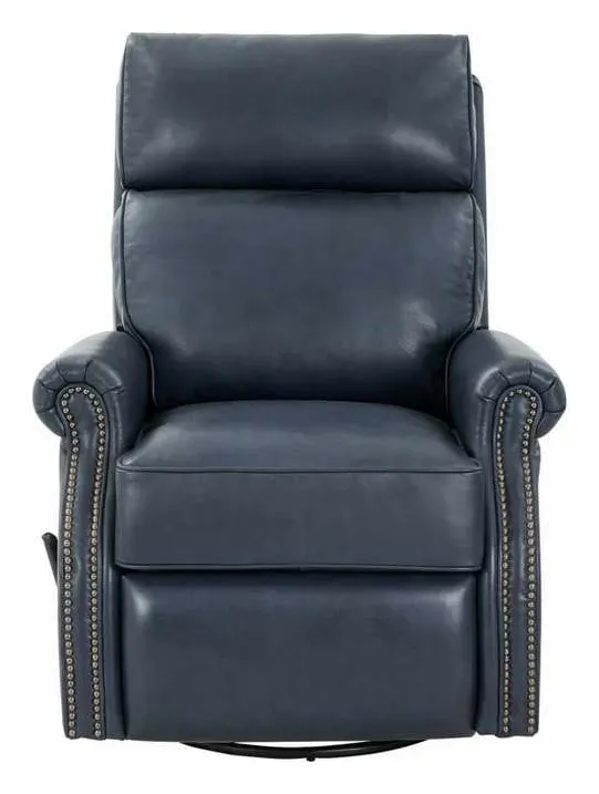 BarcaLounger 8-4001-5708-45 Crews Swivel Glider Recliner Barone Navy Blue BarcaLounger 8-4001-5708-45 Crews Swivel Glider Recliner Barone Navy Blue