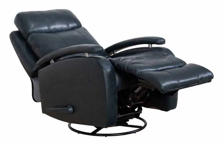 BarcaLounger 8-3610-3706-45 Duffy Swivel Glider Recliner Ryegate Sapphire Blue BarcaLounger 8-3610-3706-45 Duffy Swivel Glider Recliner Ryegate Sapphire Blue