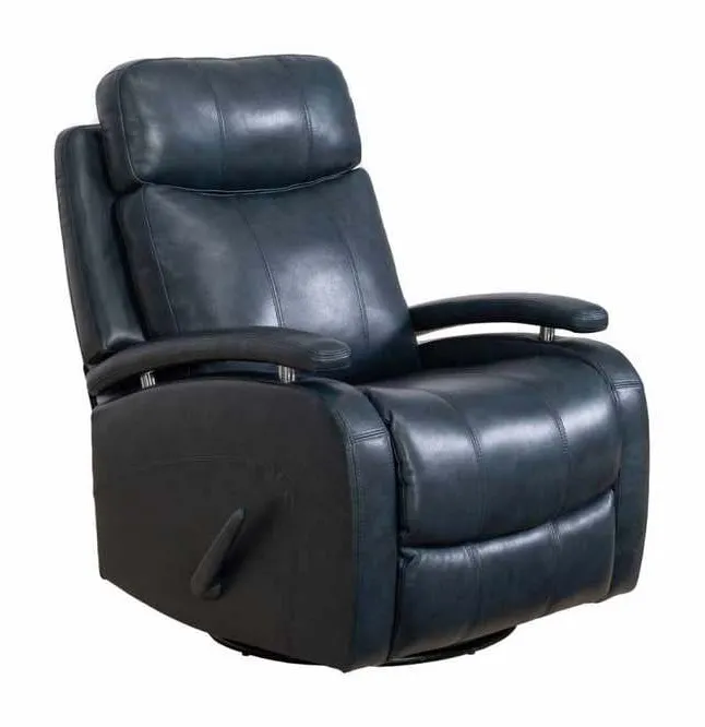 BarcaLounger 8-3610-3706-45 Duffy Swivel Glider Recliner Ryegate Sapphire Blue BarcaLounger 8-3610-3706-45 Duffy Swivel Glider Recliner Ryegate Sapphire Blue