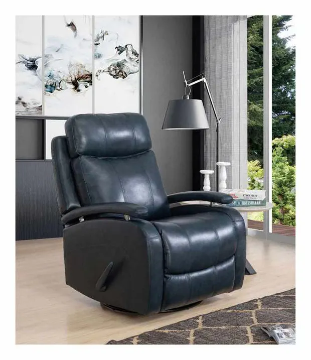BarcaLounger 8-3610-3706-45 Duffy Swivel Glider Recliner Ryegate Sapphire Blue BarcaLounger 8-3610-3706-45 Duffy Swivel Glider Recliner Ryegate Sapphire Blue