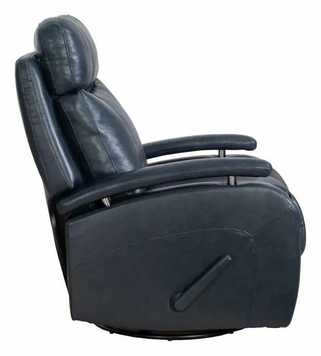 BarcaLounger 8-3610-3706-45 Duffy Swivel Glider Recliner Ryegate Sapphire Blue BarcaLounger 8-3610-3706-45 Duffy Swivel Glider Recliner Ryegate Sapphire Blue