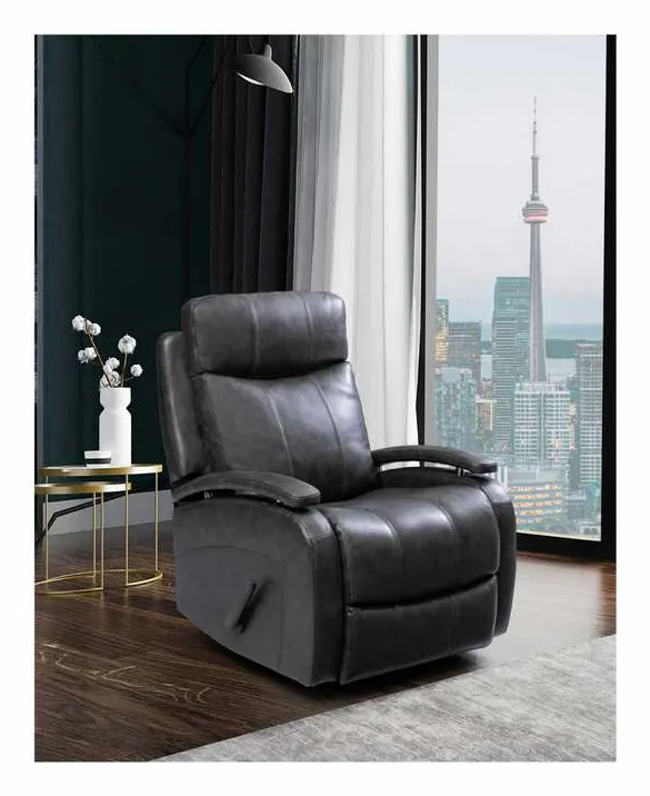 BarcaLounger 8-3610-3706-92 Duffy Swivel Glider Recliner Ryegate Gray BarcaLounger 8-3610-3706-92 Duffy Swivel Glider Recliner Ryegate Gray