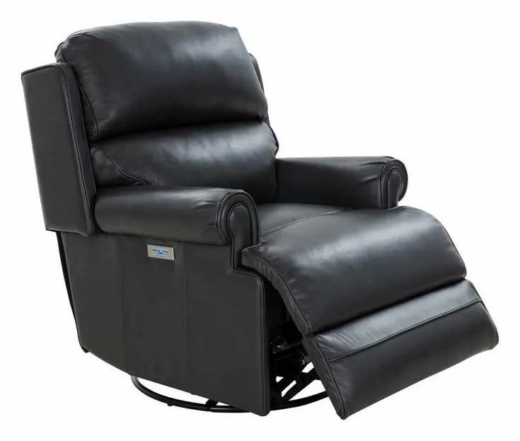 BarcaLounger 8P-1117-5700-95 The Club Power Recline Shoreham Gray BarcaLounger 8P-1117-5700-95 The Club Power Recline Shoreham Gray