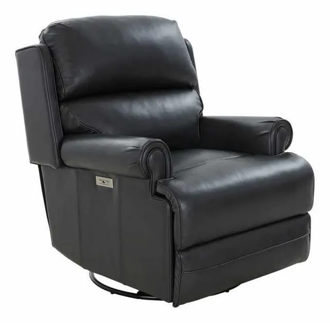 BarcaLounger 8P-1117-5700-95 The Club Power Recline Shoreham Gray BarcaLounger 8P-1117-5700-95 The Club Power Recline Shoreham Gray