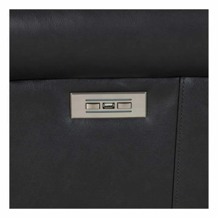 BarcaLounger 8P-1117-5700-95 The Club Power Recline Shoreham Gray BarcaLounger 8P-1117-5700-95 The Club Power Recline Shoreham Gray