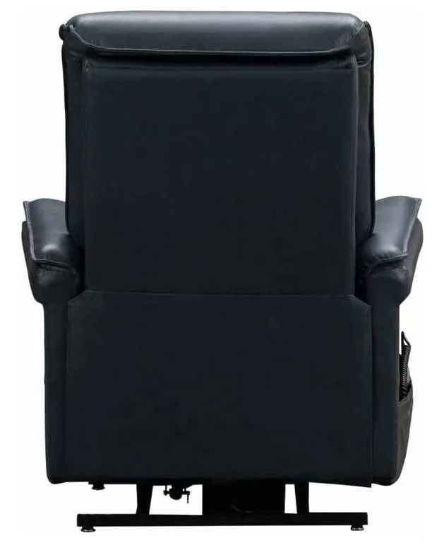 BarcaLounger 23PH-3634-3708-47 Luka Low Leg Recliner Venzia Blue BarcaLounger 23PH-3634-3708-47 Luka Low Leg Recliner Venzia Blue