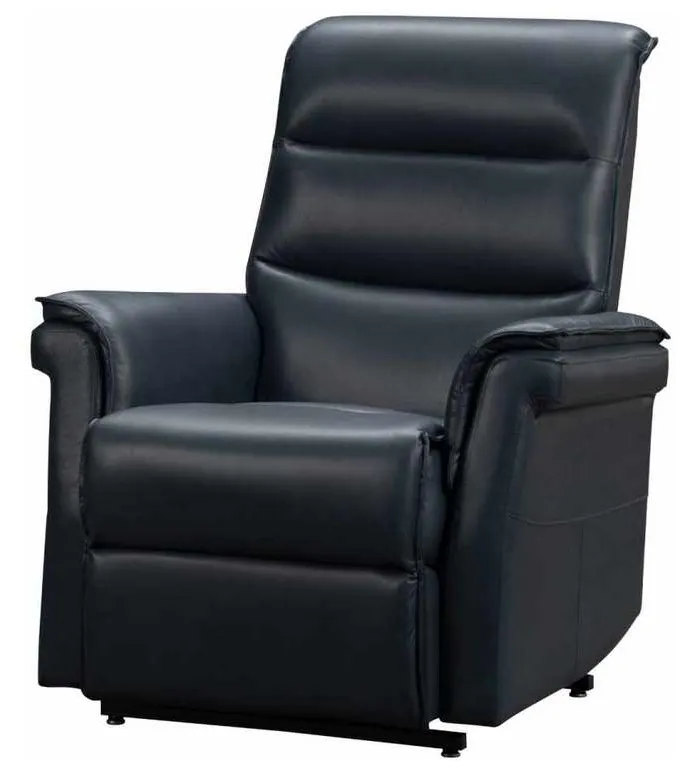 BarcaLounger 23PH-3634-3708-47 Luka Low Leg Recliner Venzia Blue BarcaLounger 23PH-3634-3708-47 Luka Low Leg Recliner Venzia Blue