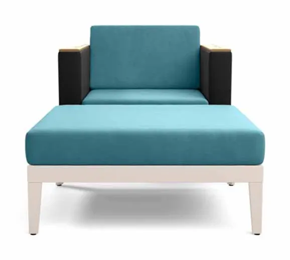 Barlow Tyrie 1AUDMO.01.3941 Aura Deep Seating Modular Ottoman Barlow Tyrie 1AUDMO.01.3941 Aura Deep Seating Modular Ottoman