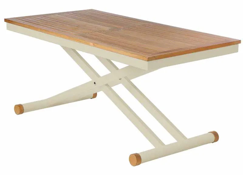 Barlow Tyrie 2AULA14.01 Aura Deep Seating 140 Adjustable Height Table Barlow Tyrie 2AULA14.01 Aura Deep Seating 140 Adjustable Height Table
