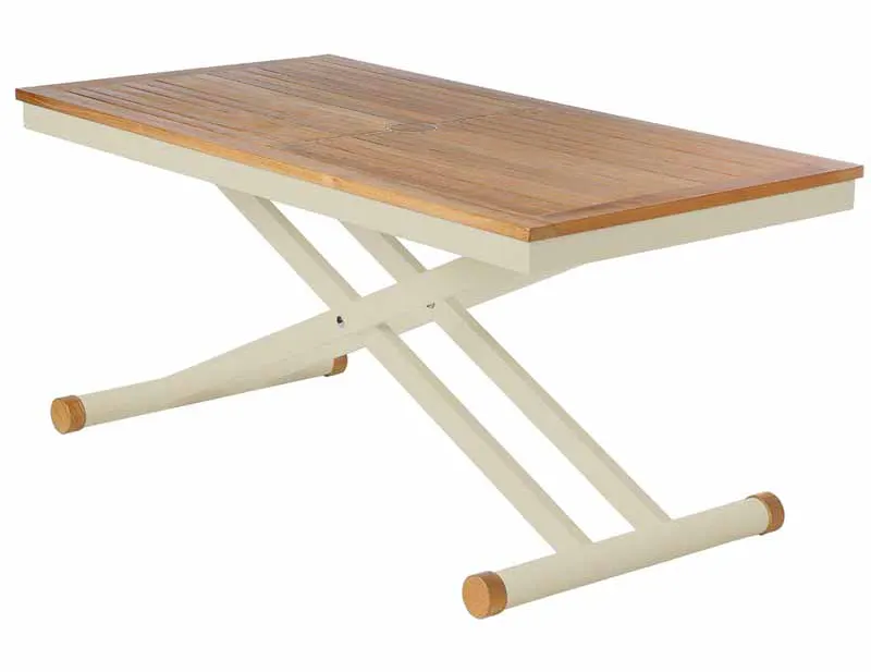 Barlow Tyrie 2AULA14.01 Aura Deep Seating 140 Adjustable Height Table Barlow Tyrie 2AULA14.01 Aura Deep Seating 140 Adjustable Height Table