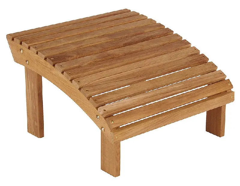 Barlow Tyrie 1ADFR Adirondack Footrest Barlow Tyrie 1ADFR Adirondack Footrest