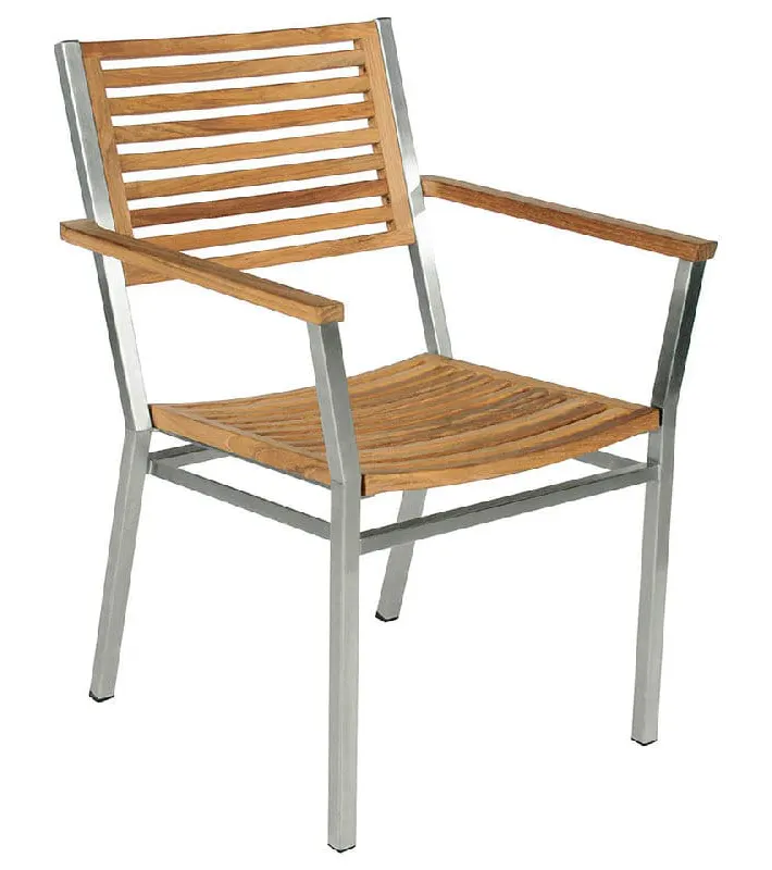 Barlow Tyrie 1EQA.T Equinox Dining Arm Chair Barlow Tyrie 1EQA.T Equinox Dining Arm Chair