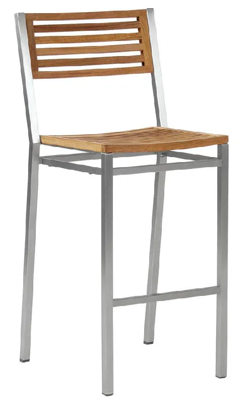 Barlow Tyrie 1EQH.T Equinox High Dining Bar Stool Barlow Tyrie 1EQH.T Equinox High Dining Bar Stool