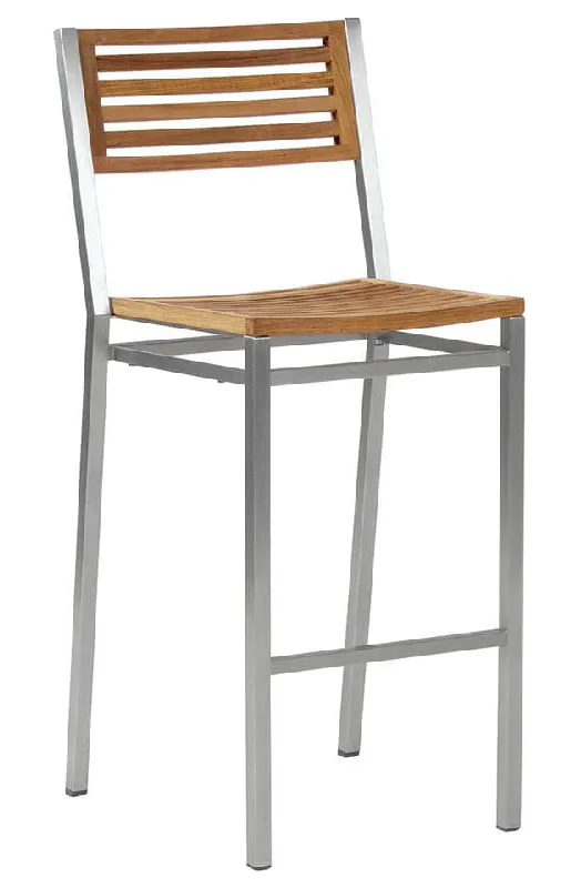 Barlow Tyrie 1EQH.T Equinox High Dining Bar Stool Barlow Tyrie 1EQH.T Equinox High Dining Bar Stool