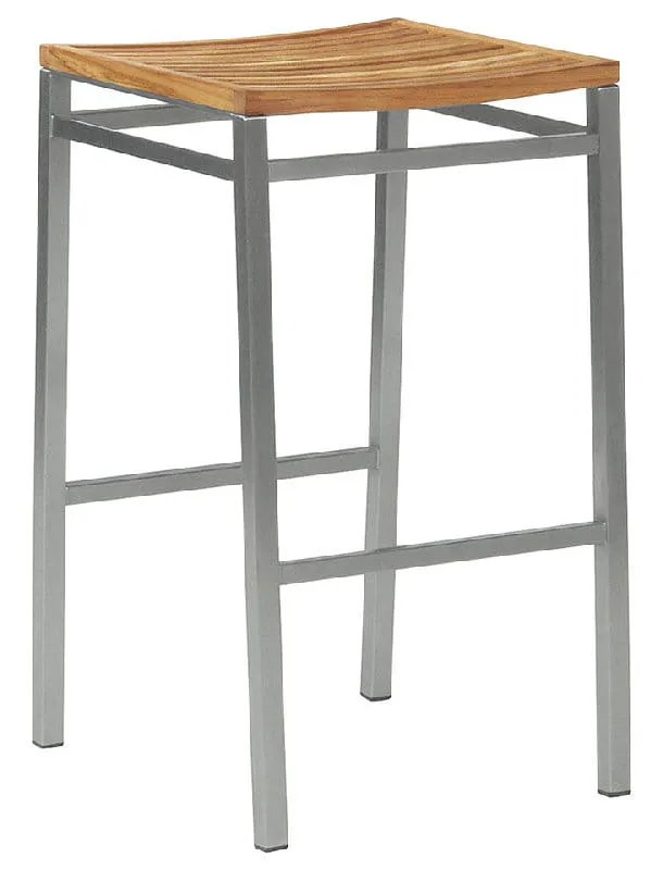 Barlow Tyrie 1EQHS.T Equinox High Dining Bar Stool Barlow Tyrie 1EQHS.T Equinox High Dining Bar Stool
