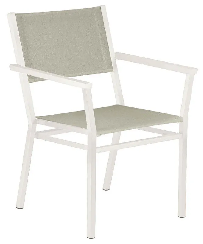 Barlow Tyrie 1EQPA.01.513 Equinox Painted Arm Chair Barlow Tyrie 1EQPA.01.513 Equinox Painted Arm Chair