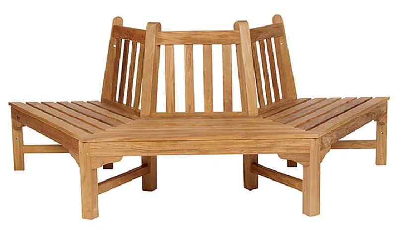 Barlow Tyrie 1GLHE Glenham Tree Bench Barlow Tyrie 1GLHE Glenham Tree Bench