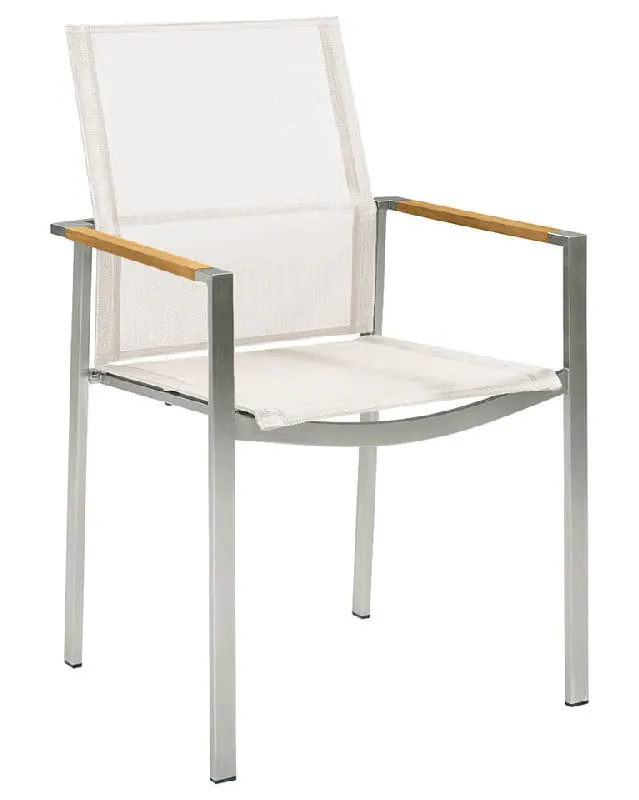 Barlow Tyrie 1MEA.01.500 Mercury Dining Arm Chair Barlow Tyrie 1MEA.01.500 Mercury Dining Arm Chair