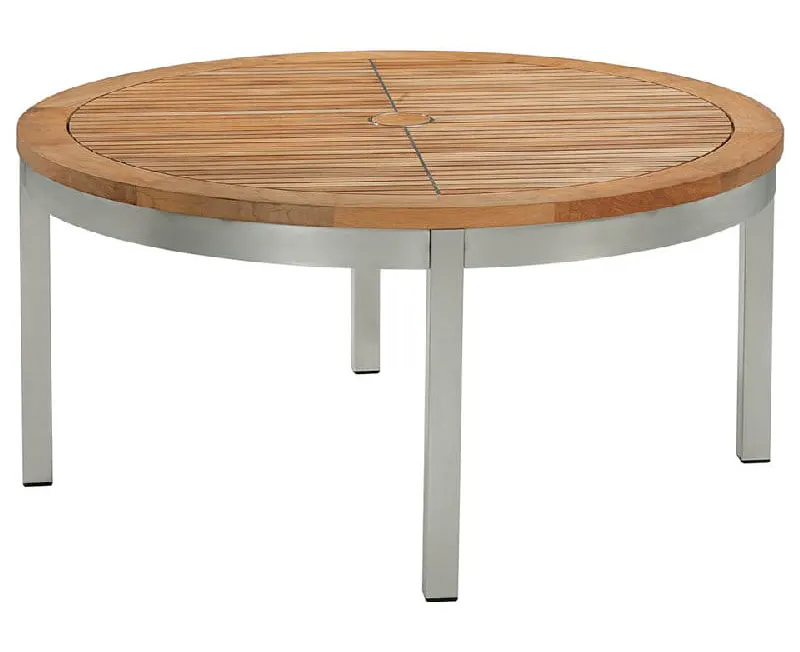 Barlow Tyrie 2EQCC10.T Equinox Occasional Cocktail Table Barlow Tyrie 2EQCC10.T Equinox Occasional Cocktail Table