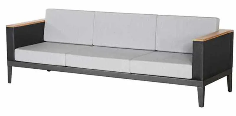 Barlow Tyrie 1AUDM3.01.500.3756V Aura Three-Seat Settee Barlow Tyrie 1AUDM3.01.500.3756V Aura Three-Seat Settee