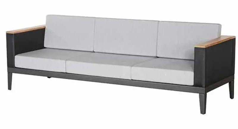 Barlow Tyrie 1AUDM3.01.500.3756V Aura Three-Seat Settee Barlow Tyrie 1AUDM3.01.500.3756V Aura Three-Seat Settee