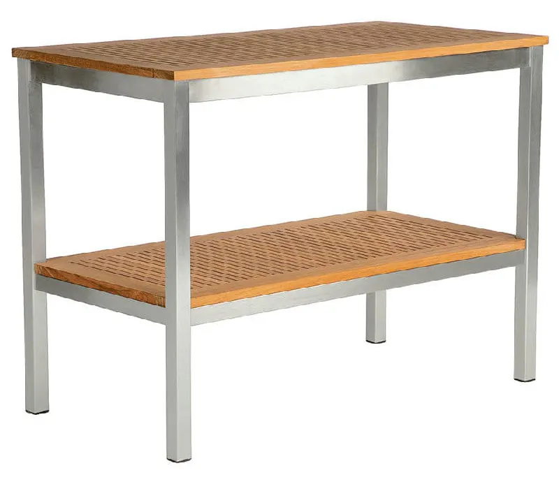 Barlow Tyrie 2EQS.T Equinox Dining Serving Table Barlow Tyrie 2EQS.T Equinox Dining Serving Table