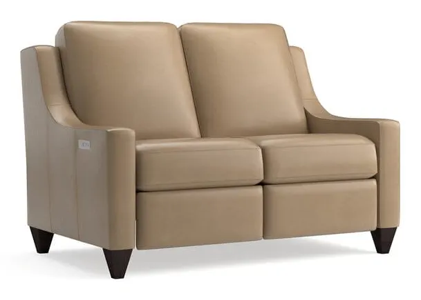 Bassett M000-42ML Reclining Leather Loveseat Bassett M000-42ML Reclining Leather Loveseat