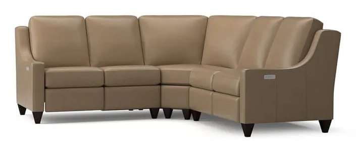 Bassett M000-LSECT3L Reclining Leather L Sectional Bassett M000-LSECT3L Reclining Leather L Sectional