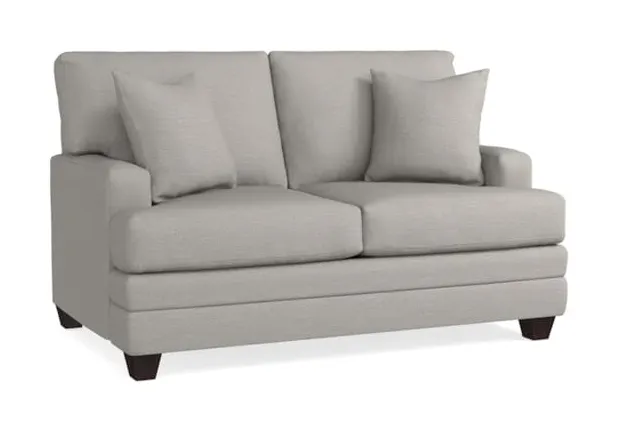 Bassett 3849-42 Carolina Track Arm Loveseat Bassett 3849-42 Carolina Track Arm Loveseat