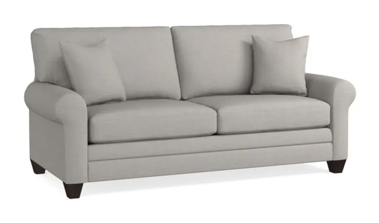 Bassett 3851-6Q Carolina Sock Arm Queen Sleeper Bassett 3851-6Q Carolina Sock Arm Queen Sleeper
