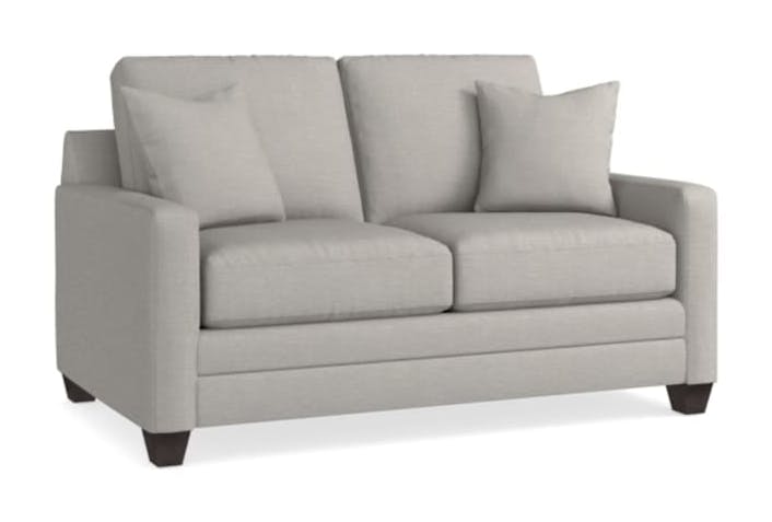 Bassett 3885-42 Carolina Thin Track Arm Loveseat Bassett 3885-42 Carolina Thin Track Arm Loveseat