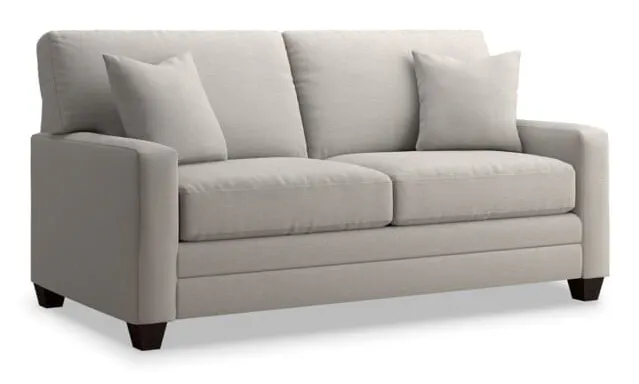 Bassett 3885-52 Carolina Thin Track Arm Studio Sofa Bassett 3885-52 Carolina Thin Track Arm Studio Sofa