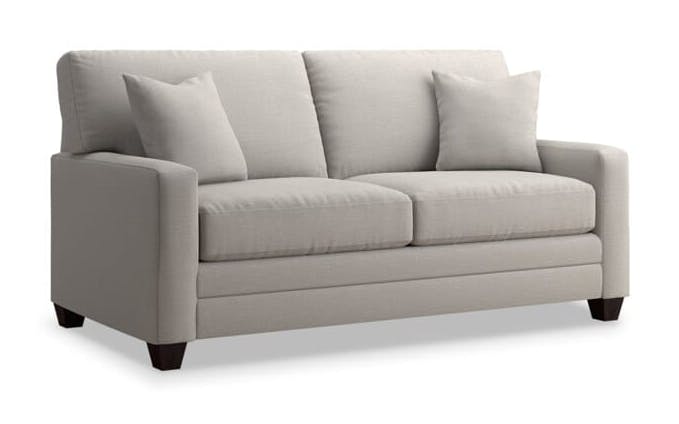 Bassett 3885-52 Carolina Thin Track Arm Studio Sofa Bassett 3885-52 Carolina Thin Track Arm Studio Sofa