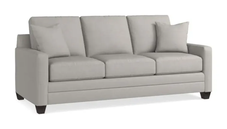 Bassett 3885-7Q Carolina Thin Track Arm Queen Sleeper Bassett 3885-7Q Carolina Thin Track Arm Queen Sleeper