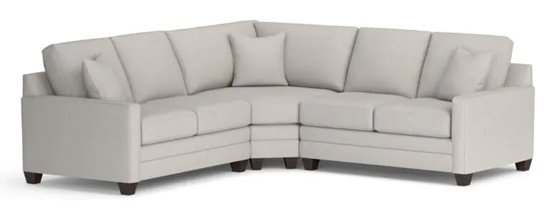 Bassett 3885-LSECT2 Carolina Thin Track Arm L Sectional Bassett 3885-LSECT2 Carolina Thin Track Arm L Sectional