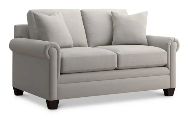 Bassett 3887-42 Carolina Panel Arm Loveseat Bassett 3887-42 Carolina Panel Arm Loveseat