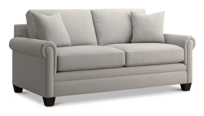 Bassett 3887-52 Carolina Panel Arm Studio Sofa Bassett 3887-52 Carolina Panel Arm Studio Sofa