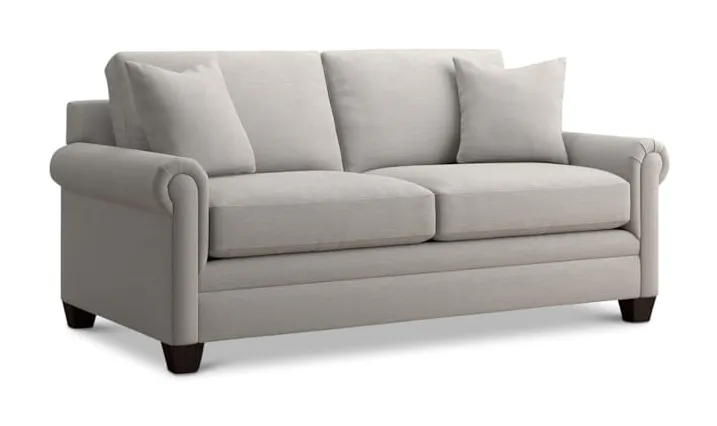 Bassett 3887-52 Carolina Panel Arm Studio Sofa Bassett 3887-52 Carolina Panel Arm Studio Sofa