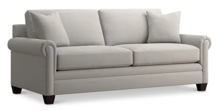Bassett 3887-6Q Carolina Panel Arm Queen Sleeper