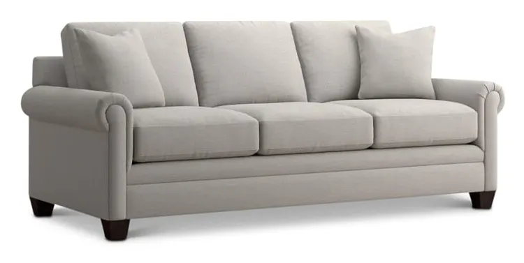 Bassett 3887-7Q Carolina Panel Arm Queen Sleeper Bassett 3887-7Q Carolina Panel Arm Queen Sleeper